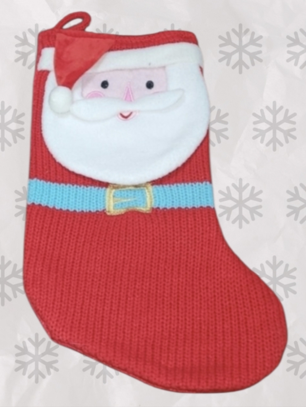 WALMART SANTA STOCKING